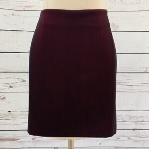 Star City Plum metallic vintage mini skirt